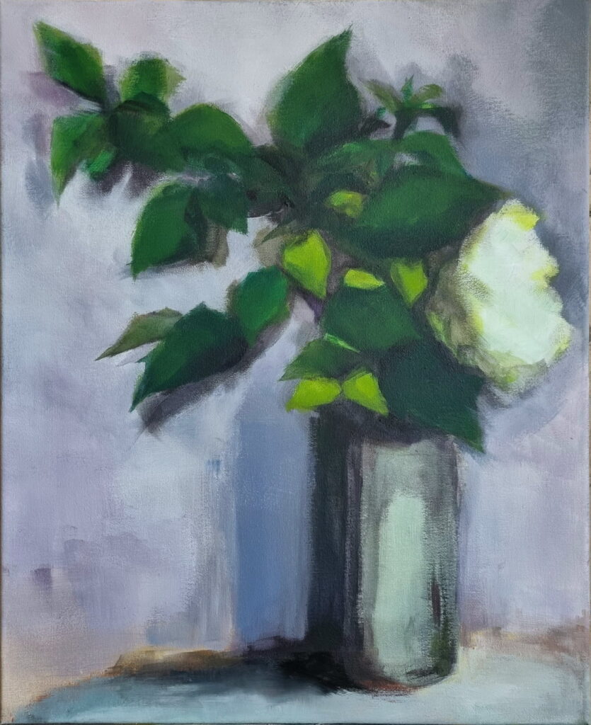Ukradkiem painting obraz by Joanna Migdal
