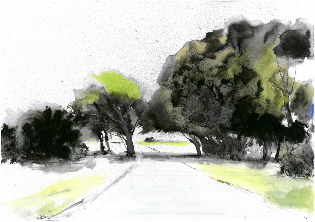 art associate ink drawing