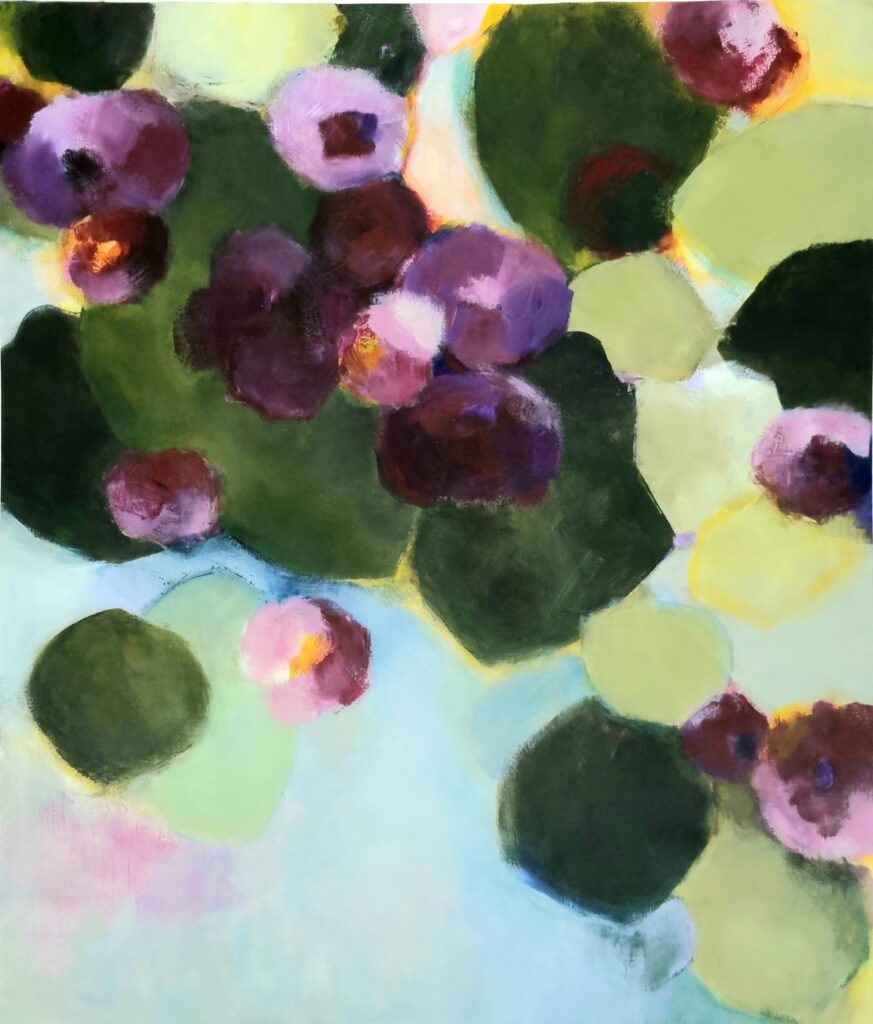Joanna Migdal painting What's Unfolding