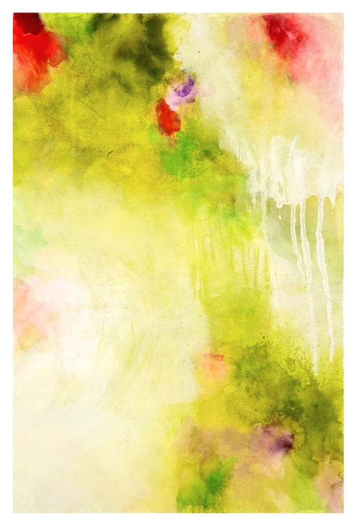 abstract painting by Joanna Migdal