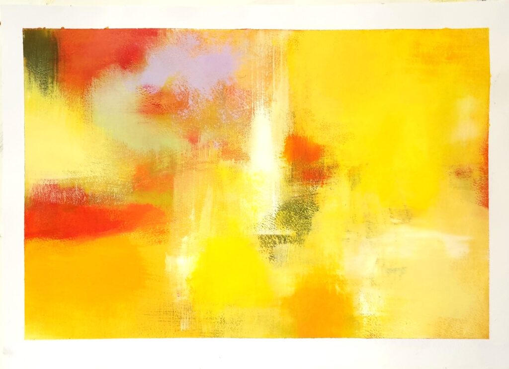 abstract painting light