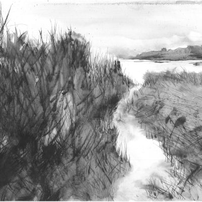 Joanna Migdal ink drawing rysunek tuszem