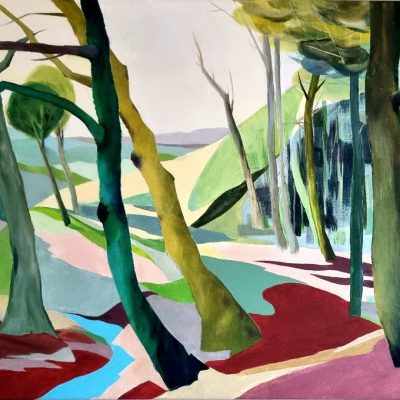 The Sky And I painting by Joanna Migdał